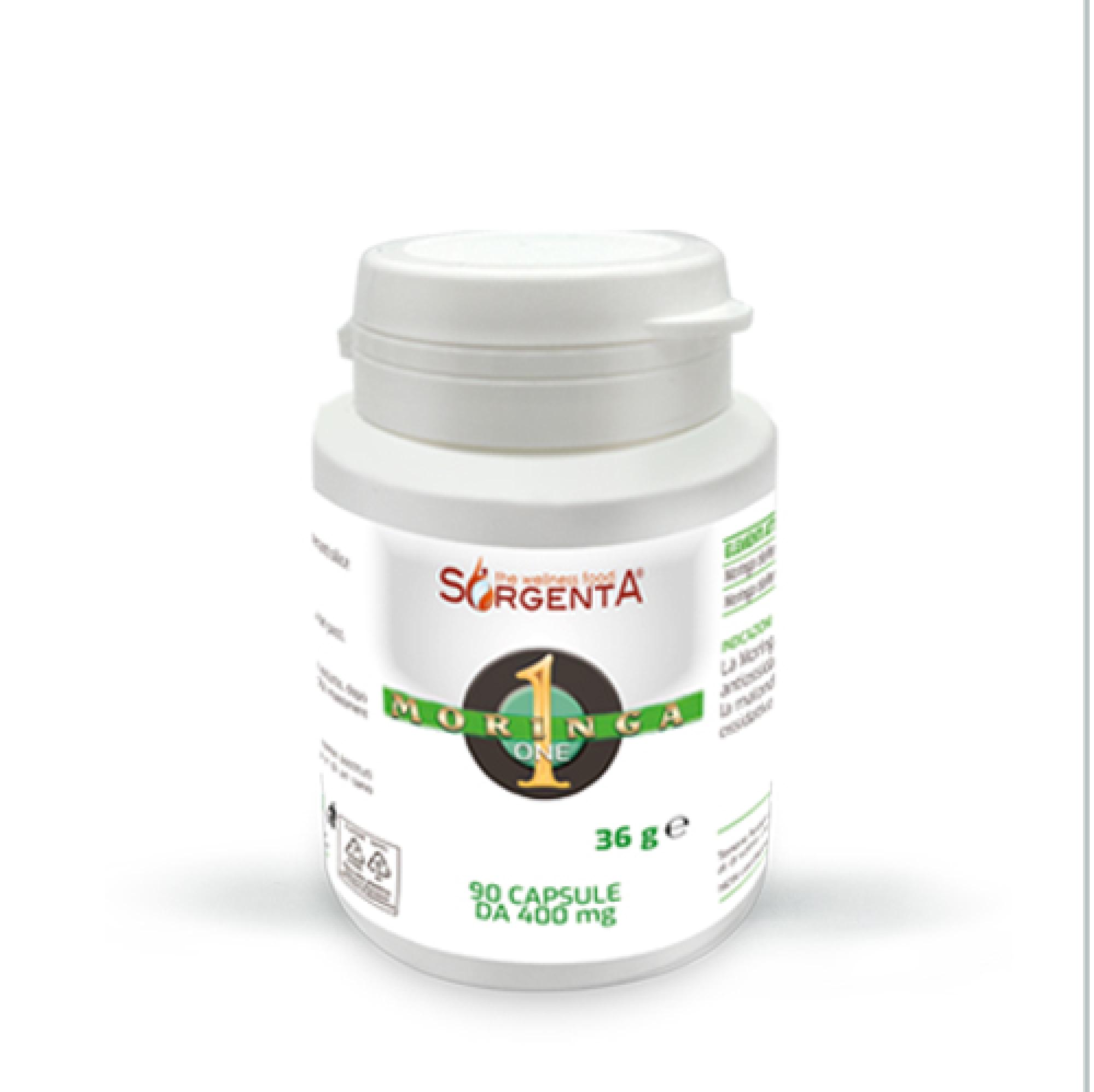 Moringa One – Cápsulas de Moringa oleifera (90 x 400 mg)