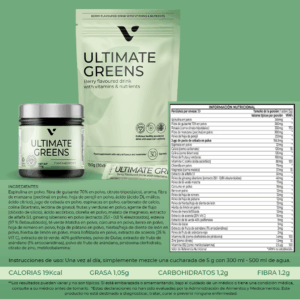 Ficha producto Ultimate Greens